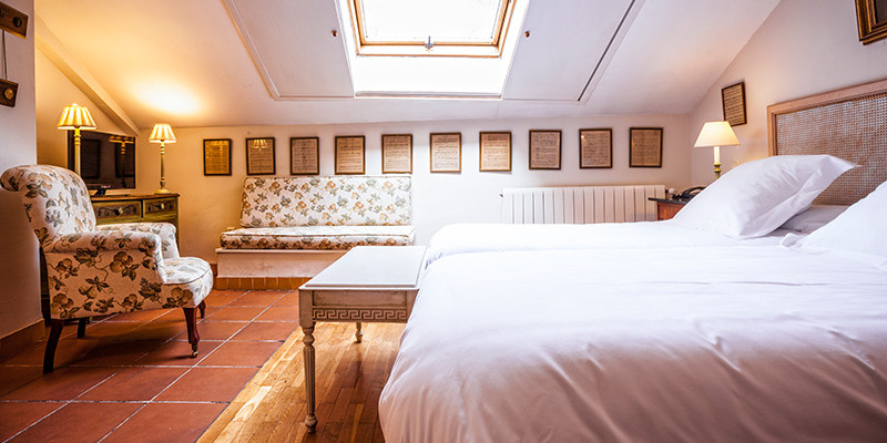 Habitación de la música. Hotel Salinas de Imón