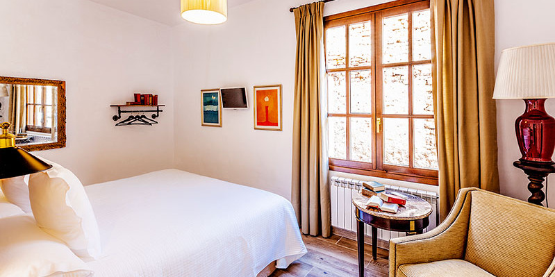 Habitación Aliaga. Hostel Salinas de Imón