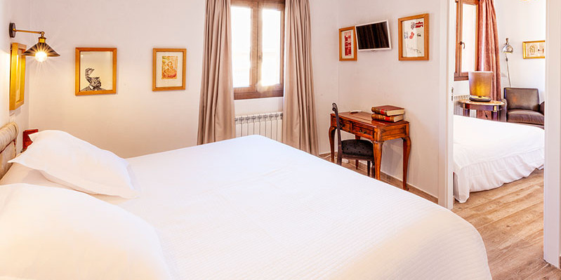 Habitación Roble. Hostel Salinas de Imón