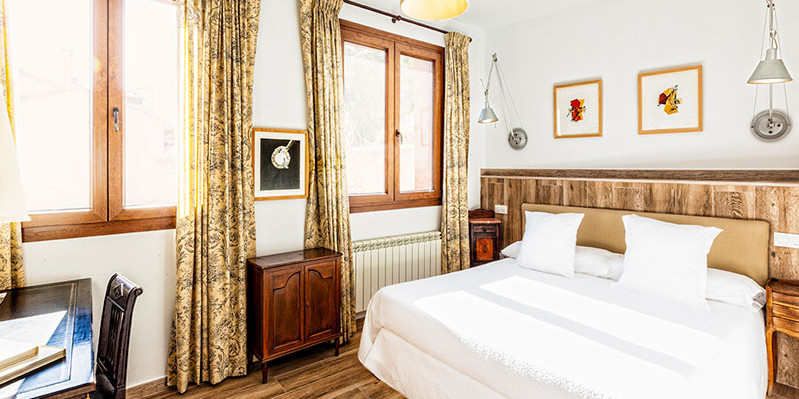 Habitación Tollaga. Hostel Salinas de Imón