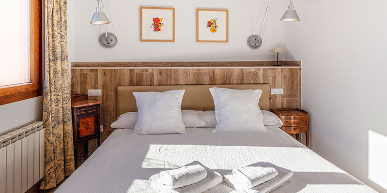 Habitación Tollaga. Hostel Salinas de Imón